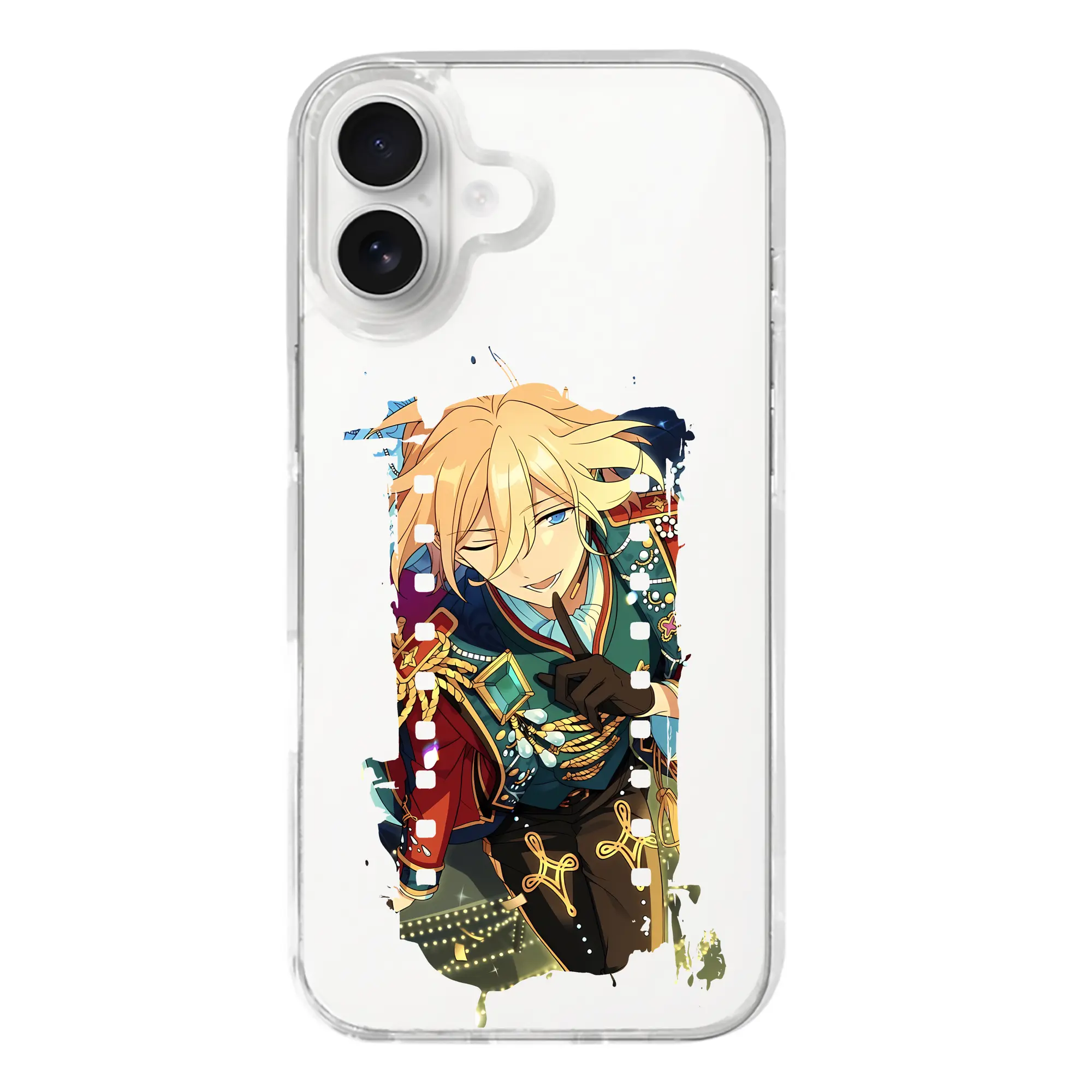 あんさん ぶる グッズ fine 天祥院英智 - iPhone 17シリーズ 透明スマホケース – 薄型・耐衝撃・精密フィット保護カバー